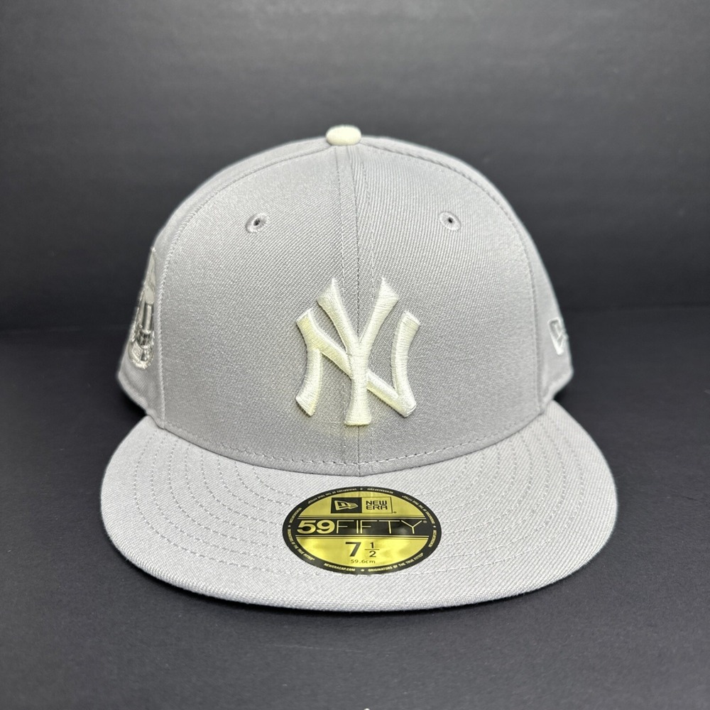 New York Yankees New Era 59FIFTY Gray 1952 World Series Sidepatch 7 1/2